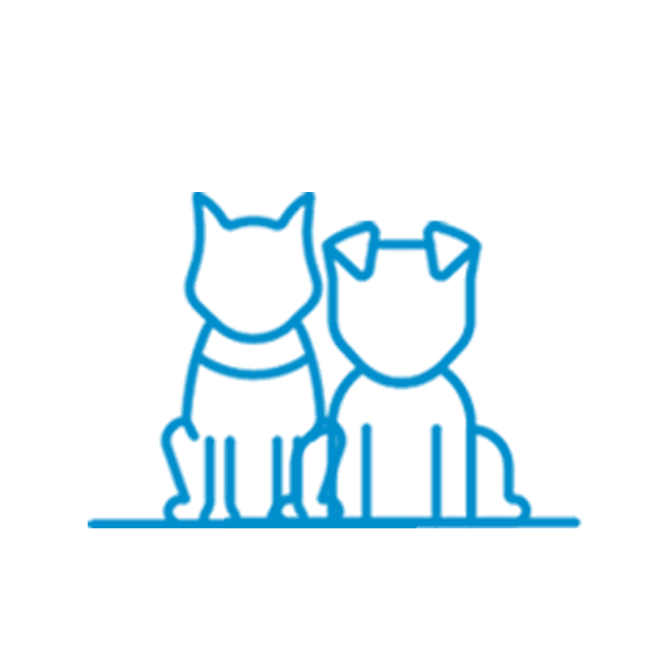 Best Behavior Pet Training icon set lightblue